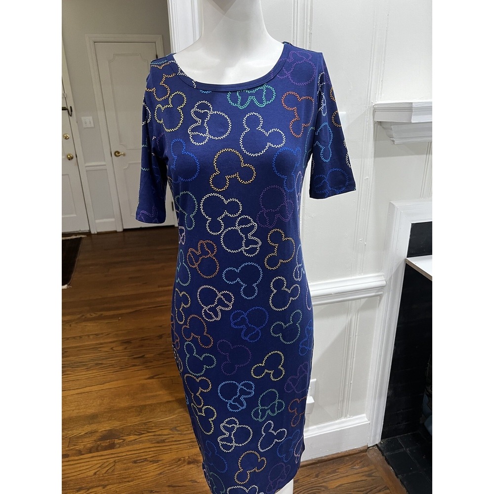 LulaRoe  Disney Mickey Mouse Julia Dress Size‎ Small